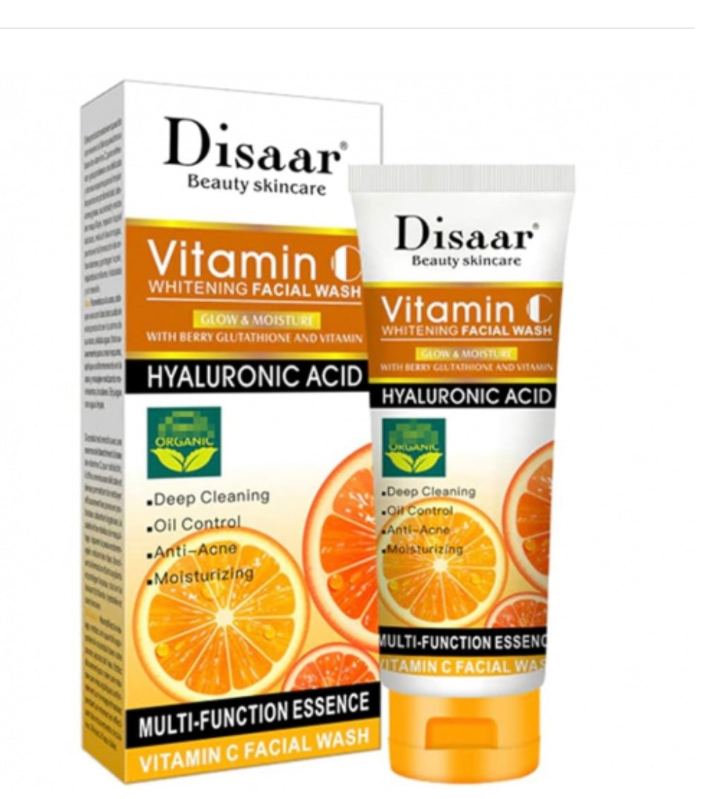 ESPUMA LIMPIADORA FACIAL CON VITAMINA C