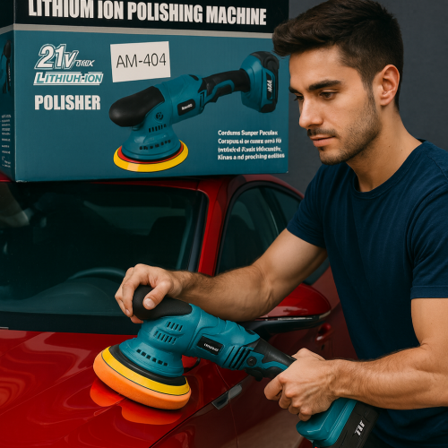 PULIDORA / PULISHING PARA CARROS AM-404 DE 2 BATERIAS 48V