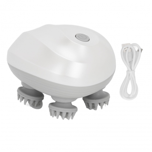 MASAJEADOR DE CUERO CABELLUDO ELÉCTRICO, MASAJEADOR DE CABEZA PORTÁTIL RECARGABLE