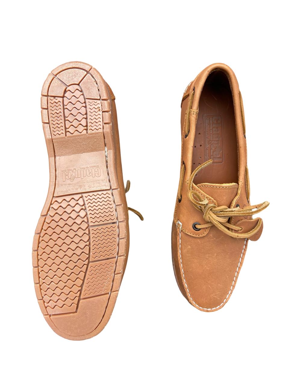 Zapato tipo nautico en piel