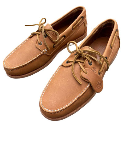 Zapato tipo nautico en piel