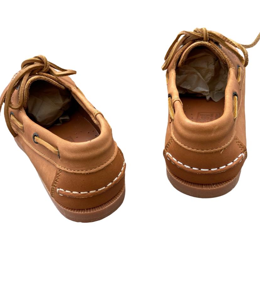 Zapato tipo nautico en piel