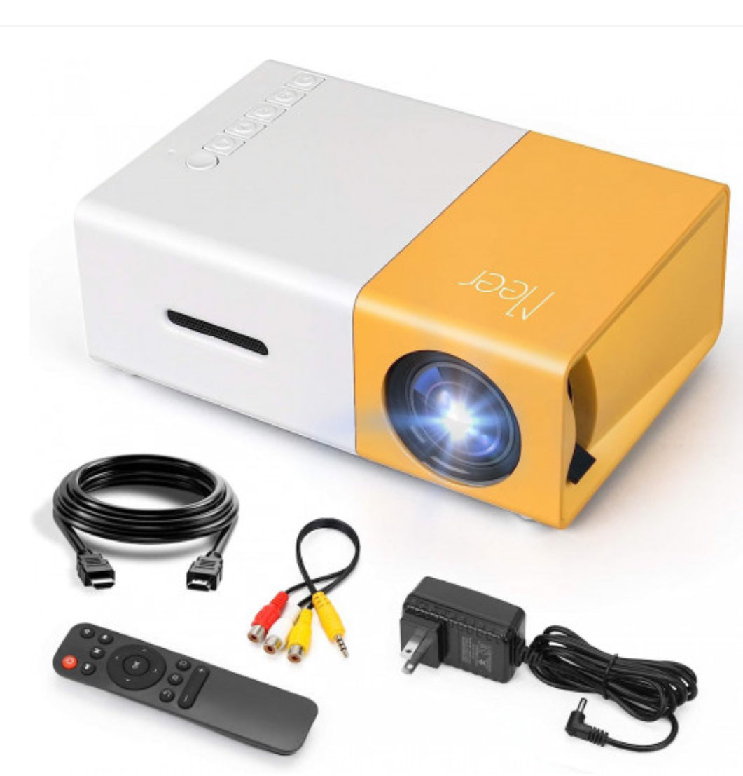 MINI PROYECTOR,DE PELÍCULA PORTÁTIL, CON CONTROL VIDEO BEAM, PROJECTOR LED