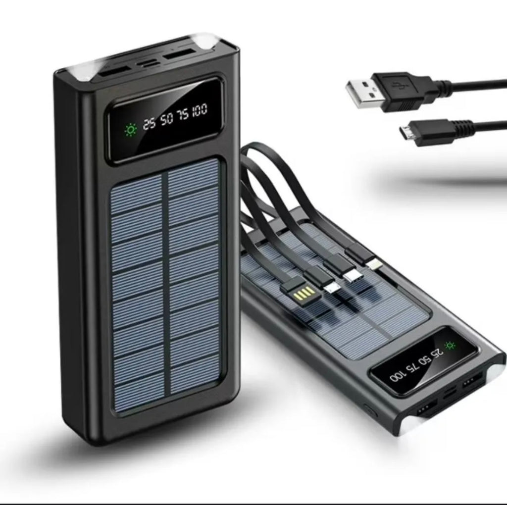 POWER BANK CON CARGA SOLAR 20.000MAH