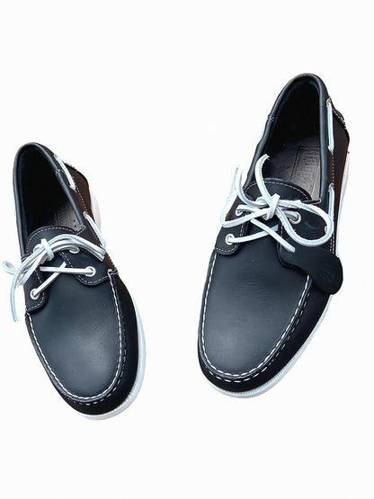 Zapato tipo nautico en piel