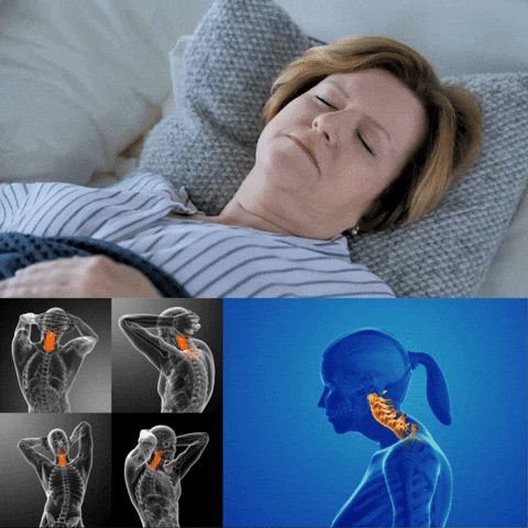 😌 ALMOHADA RELAJANTE DE CUELLO – DESCANSO Y ALIVIO INMEDIATO