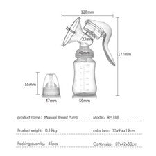EXTRACTOR DE LECHE MANUAL