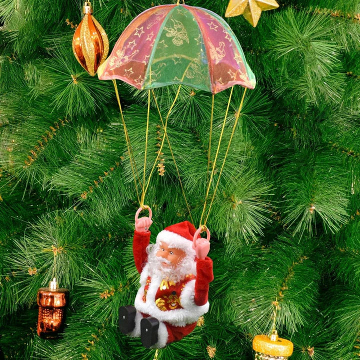 PAPÁ NOEL PARACAÍDAS GIRATORIO