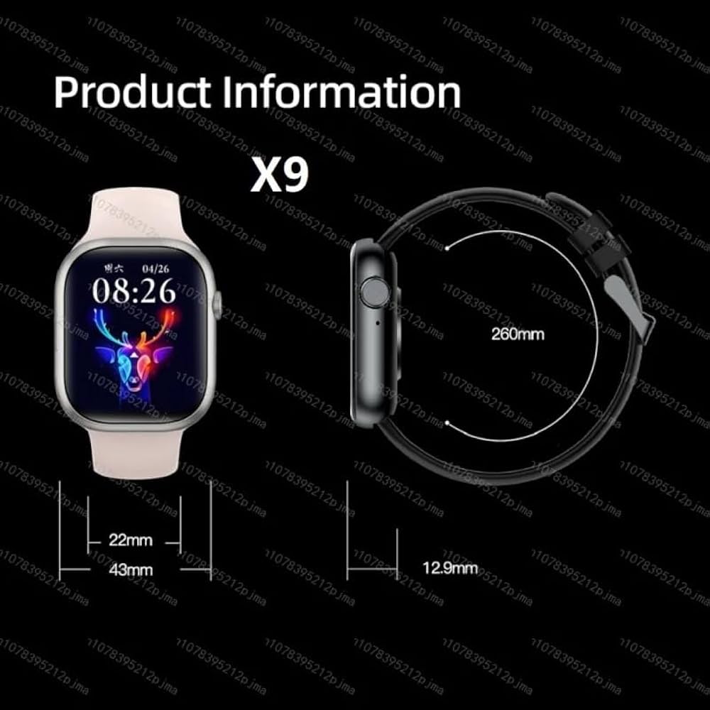 RELOJ INTELIGENTE X9 PLUS