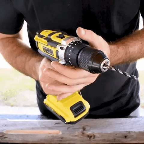 🔨 SET DE TALADRO 21V HASS/AM – 2 BATERÍAS + 26 PIEZAS (AMARILLO)