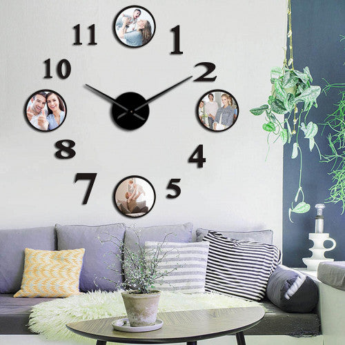 🕒 DIY CLOCK GRANDE – RELOJ DECORATIVO MODERNO Y PERSONALIZABLE