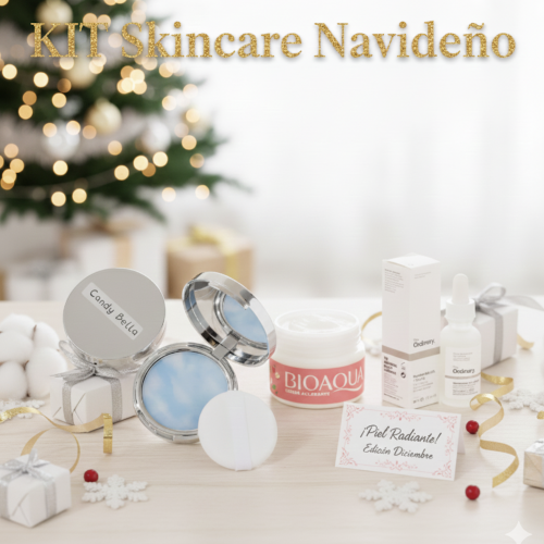 KIT SKIN CARE NAVIDEÑO 3 PRODUCTOS EN 1