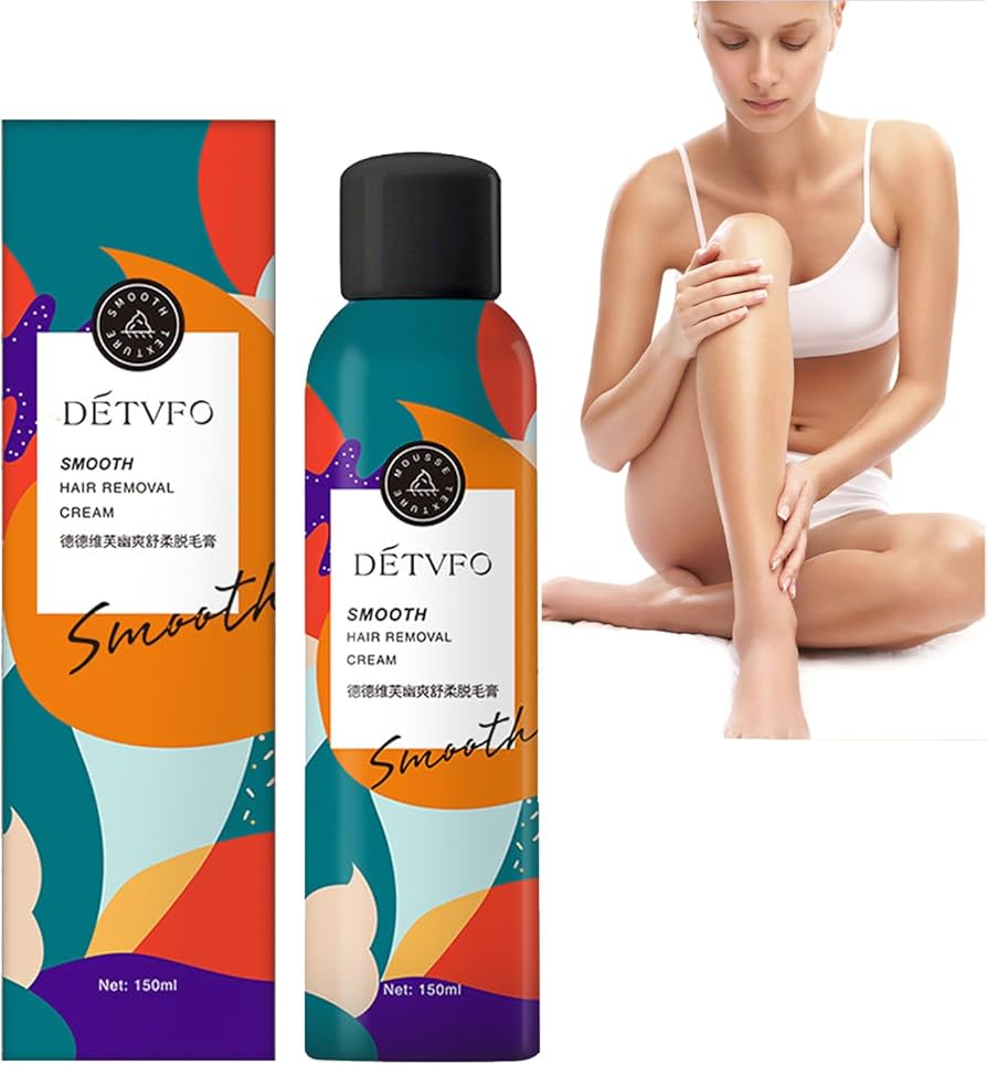 🌸 ESPUMA DEPILADORA – PIEL SUAVE EN MINUTOS Y SIN DOLOR