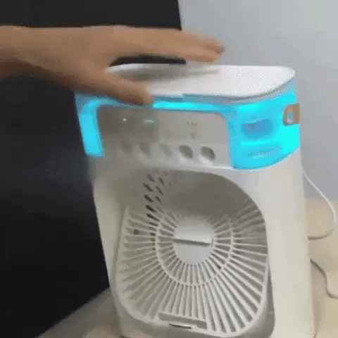 ABANICO/ MINI VENTILADOR DE AIRE CON HUMIFICADOR