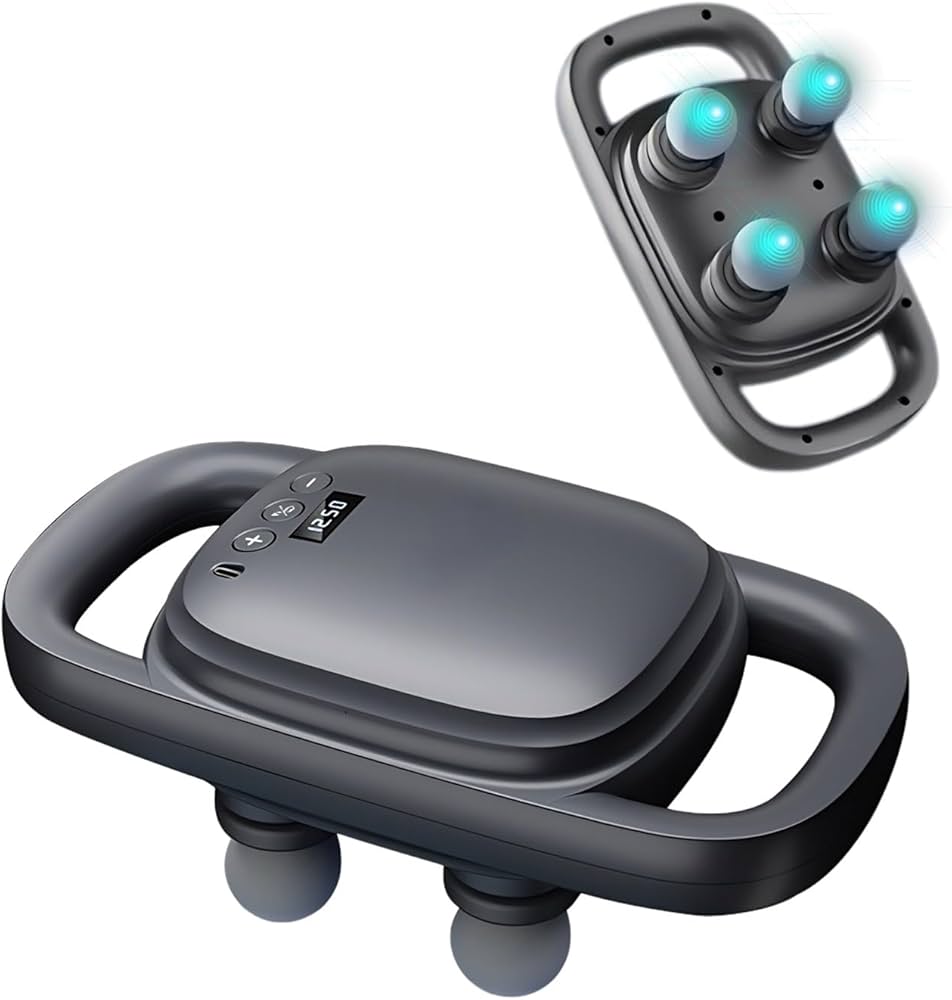 MASAJEADOR PORTÁTIL DE 4 CABEZAS YCY