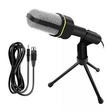 🎤 MICRÓFONO CON CONDENSADOR + MINI TRÍPODE PARA PC🎧