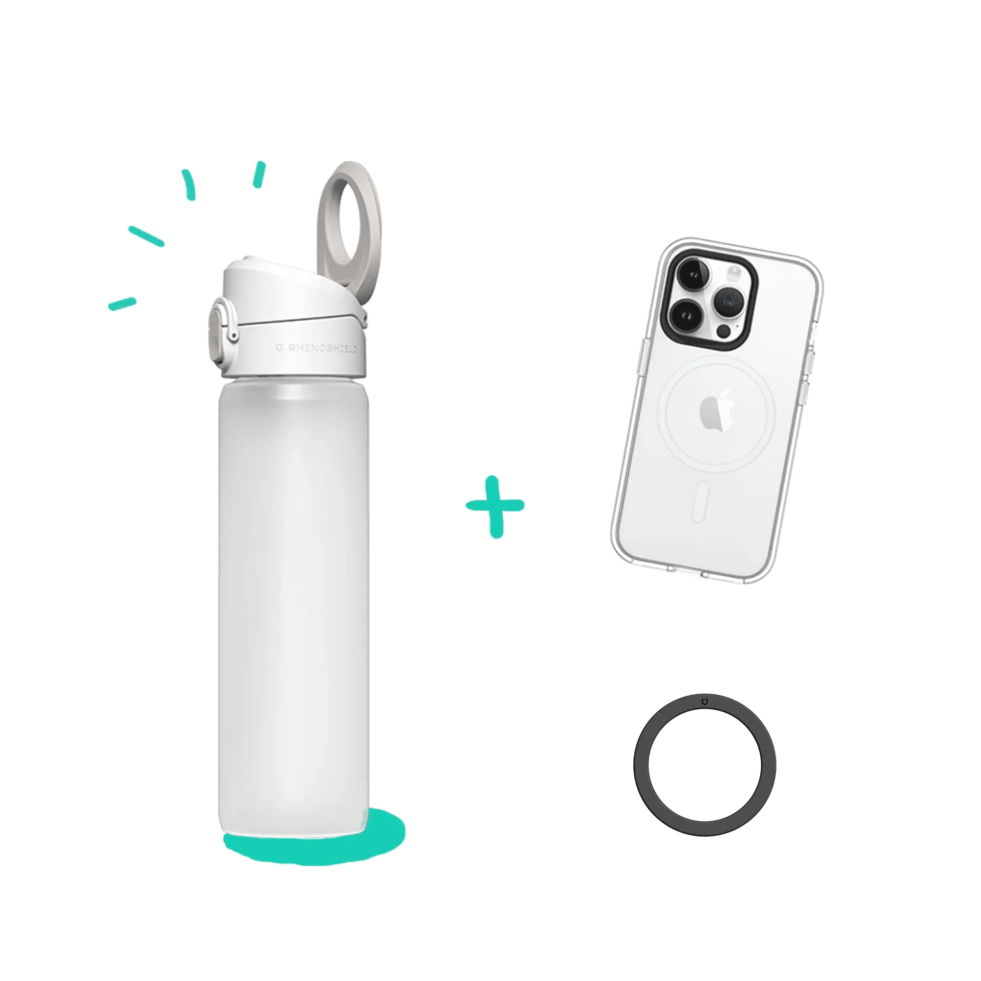 💧 BOTELLA DE AGUA AISLADA CON SOPORTE PARA TELÉFONO – HIDRÁTATE Y DISFRUTA SIN PARAR