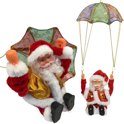 PAPÁ NOEL PARACAÍDAS GIRATORIO